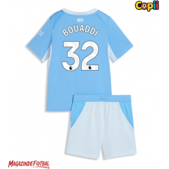 Manchester City Ayyoub Bouaddi #32 Echipament de Fotbal Replică 2026-27 Copii Acasa (+ Șorturi)